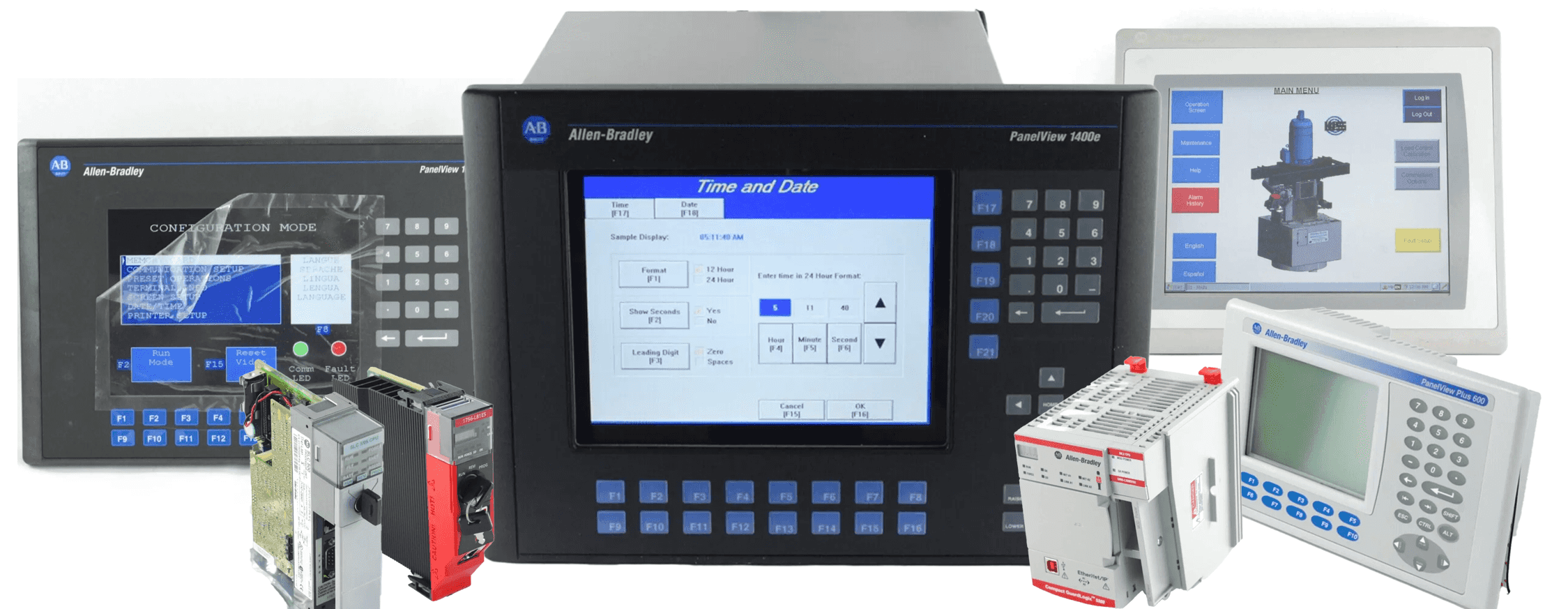 Allen Bradley PanelView & PLC Repair services at NJT Automation